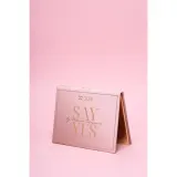 Палетка теней для век Dessi Cosmetics Say Yes I розовая, 8 матовых и 4 сияющих оттенка — фото 2