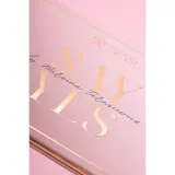 Палетка теней для век Dessi Cosmetics Say Yes I розовая, 8 матовых и 4 сияющих оттенка — фото 3