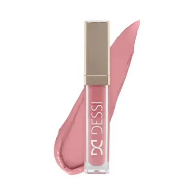 Блеск для губ Dessi Cosmetics кремовый кроющий 107 SEX ON THE BEACH плотный пигмент, с маслами