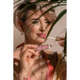 Блеск для губ Dessi Cosmetics кремовый кроющий 107 SEX ON THE BEACH плотный пигмент, с маслами — фото 4