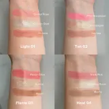 Палетка для контуринга Dessi Cosmetics Glow&Contour 02 TAN хайлайтер бронзер и румяна, с зеркалом — фото 3