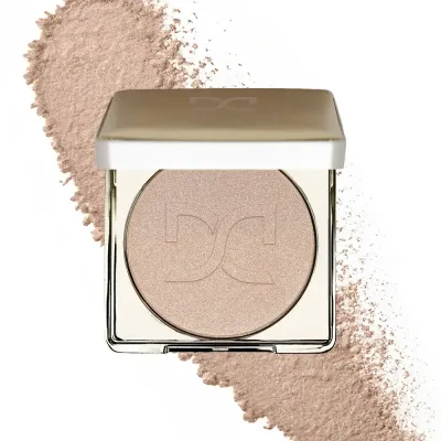 Хайлайтер для лица и тела Dessi Cosmetics SNOW GLOW 02 компактный, стойкий, эффект глоу
