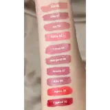 Жидкая помада для губ Dessi Cosmetics матовая стойкая, с маслами арганы и авокадо, оттенок 02 OLIV — фото 4