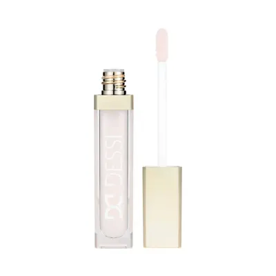 Блеск-тинт для губ Dessi Cosmetics кремовый 112 ICY ухаживающий, лёгкая масляная текстура
