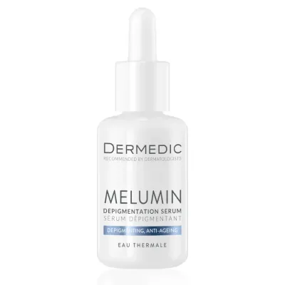 Сыворотка для лица Dermedic Melumin депигментирующая, с арбутином и витамином C, против пятен, 30 мл