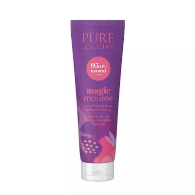Мусс для умывания Clochee PURE MAGIC MOUSSE увлажняющий, с экстрактами ягод, для ежедневного очищения, 90 мл
