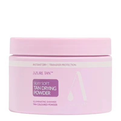 Пудра для тела Azure Tan Tan Drying Powder осушающая после автозагара, без талька, 120 г