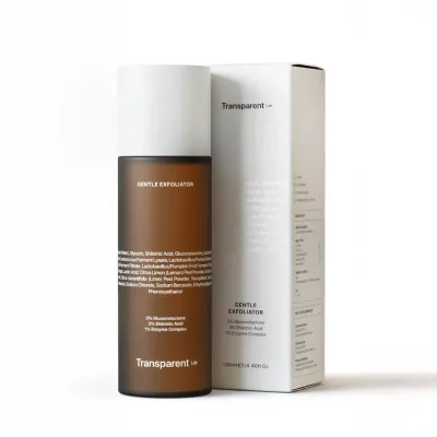 Тоник для лица Transparent Lab Gentle Exfoliator отшелушивающий с кислотами AHA и PHA, для всех типов кожи, 130 мл