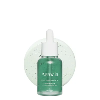 Сыворотка для лица Arencia Holy Hyssop Serum 12 осветляющая увлажняющая с ниацинамидом и витамином C, 30 мл