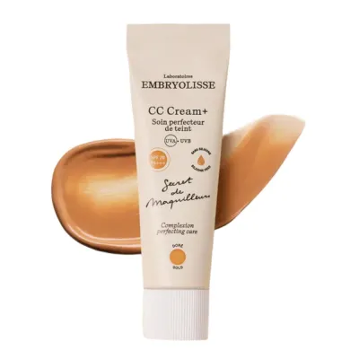 CC-крем Embryolisse CC Cream+ GOLD 7 в 1, без силиконов, некомедогенный, 30 мл