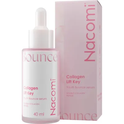 Сыворотка для лица Nacomi Collagen Lift Key Firming с коллагеном и эластином, для плотности кожи и контура, 40 мл