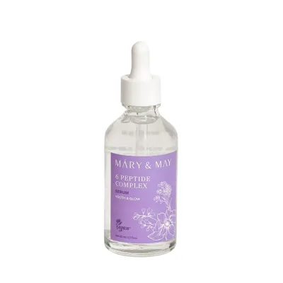 Сыворотка для лица Mary&May 6 Peptide Complex Serum с комплексом 6 пептидов, против морщин, 30 мл