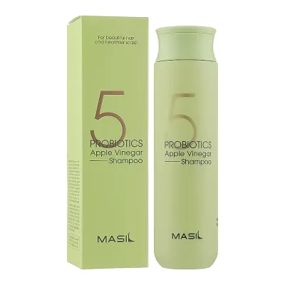 Шампунь для волос MASIL 5 Probiotics Apple Vinegar с яблочным уксусом без сульфатов, 150 мл