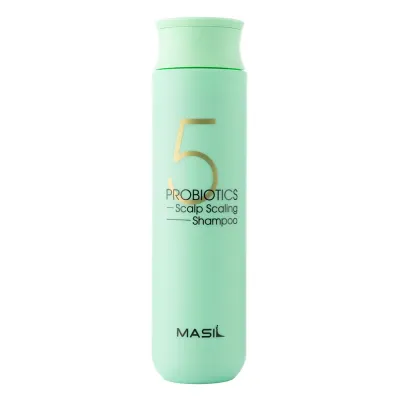 Шампунь для волос MASIL 5 Probiotics Scalp Scaling глубокого очищения, против перхоти и жирности кожи головы, 300 мл