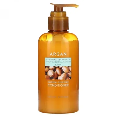 Кондиционер для волос NATURE REPUBLIC Argan Essential Deep Care увлажняющий с маслом арганы, для сухих и повреждённых волос, 300 мл