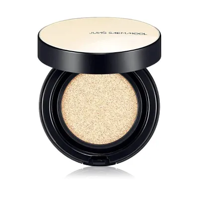 Тональный кушон JUNG SAEM MOOL E.Skin Nuder Cushion Fair Pink SPF 50+, сияющий финиш, розовый подтон, 14 г