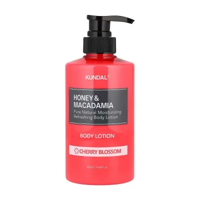 Молочко для тела KUNDAL Honey & Macadamia Cherry Blossom питательное увлажняющее 500 мл