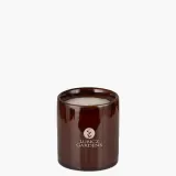Свеча ароматическая Lubicz Gardens Velvet Coffee круглая, соевый воск, хлопковый фитиль, кофе и ваниль, около 25 часов, 135 г — фото 2