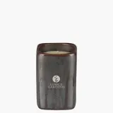 Свеча ароматическая Lubicz Gardens Almond Bliss квадратная высокая, соевый воск, миндаль, пралине, шоколад и ваниль, около 38 часов, 225 г — фото 2