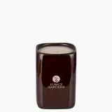 Свеча ароматическая Lubicz Gardens Velvet Coffee квадратная высокая, соевый воск, кофе, фисташка и ваниль, около 38 часов, 225 г — фото 2