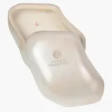 Свеча ароматическая Lubicz Gardens Baltic Stone Seashells Whisper камень, два хлопковых фитиля, сосна и морская соль, около 35 часов, 200 г — фото 2
