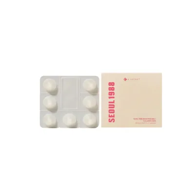 Бустер для лица K-Secret Seoul 1988 Boosting Ball Collagen 100% растворимые коллагеновые шарики, 7 шт