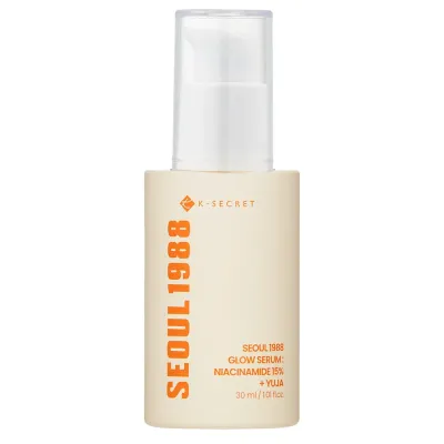 Сыворотка для лица K-Secret Seoul 1988 Glow Serum Niacinamide 15% + Yuja для сияния и ровного тона, 30 мл
