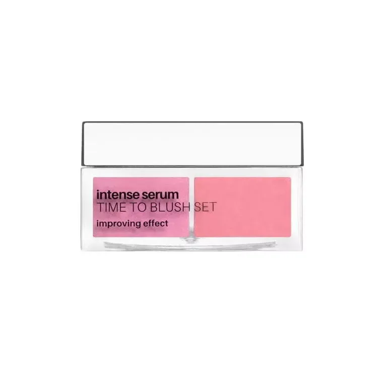 Румяна рассыпчатые NEO MAKE UP Time to Blush 01 набор оттенков, растушёвка и моделирование, 6 г