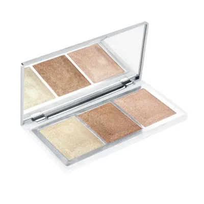 Палетка хайлайтеров для лица NEO MAKE UP Shine Is Mine сияющий финиш, наслаивание, 6 г