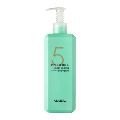 Шампунь для волос MASIL 5 Probiotics Scalp Scaling глубокое очищение кожи головы с пробиотиками, 500 мл