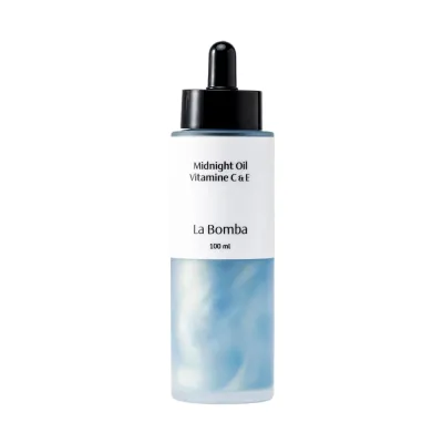 Масло для тела La Bomba Midnight Oil Vitamin C & E питательное сияющее, нероли и ваниль, 100 мл