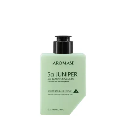 Гель для умывания и душа Aromase Head to Toe Purifying Body Wash шампунь 3 в 1, дорожный формат, 80 мл