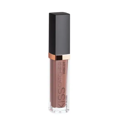 Блеск для губ Inglot KISS CATCHER SHIMMERING BROWN 36 коричневый с мерцанием, 6 мл