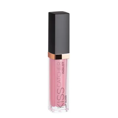 Блеск для губ Inglot KISS CATCHER SHIMMERING ROSE 33 розово-пудровый сияющий, 6 мл