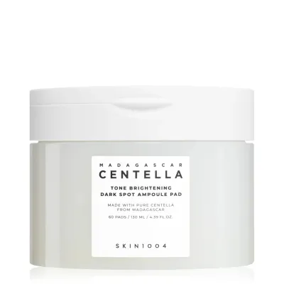 Патчи для лица SKIN1004 Madagascar Centella Tone Brightening пэды с витамином С против пигментации, 60 шт