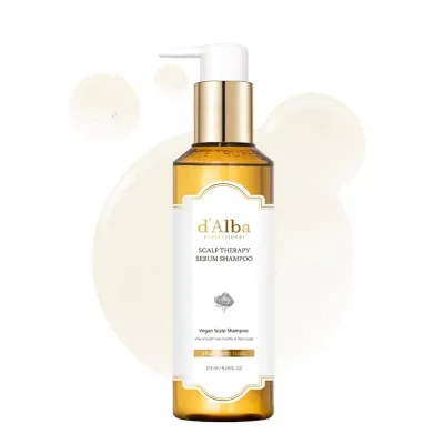 Шампунь для кожи головы d'Alba Professional Repairing Scalp Therapy Serum Shampoo восстанавливающий, с трюфелем и ментолом, 275 мл