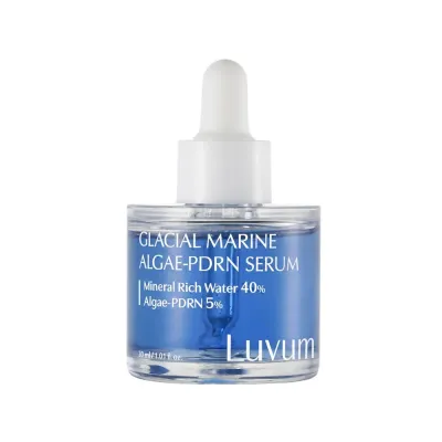 Сыворотка для лица Luvum Glacial Marine Algae-PDRN успокаивающая, с морскими водорослями, 30 мл