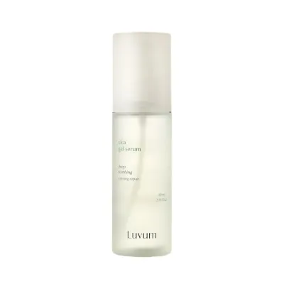 Сыворотка для лица Luvum Calming Repair Cica Gel Serum гелевая успокаивающая с центеллой, спрей-дымка, 80 мл