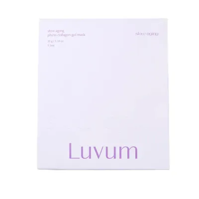 Маска для лица Luvum Slow Aging Phyto Collagen гидрогелевая с фитоколлагеном и пептидами, увлажняющая, 5 шт