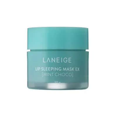 Ночная маска для губ LANEIGE Lip Sleeping Mask EX Choco Mint восстанавливающая питательная, 20 г