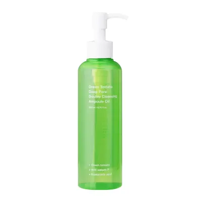 Гидрофильное масло Sungboon Editor Green Tomato Deep Pore для снятия макияжа, очищение пор, 200 г