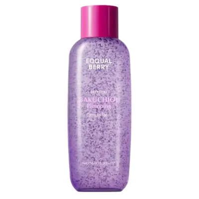 Тоник для лица EQQUALBERRY Bakuchiol Plumping Capsule капсульный с бакучиолом и церамидами, 150 мл