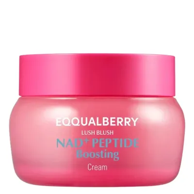 Крем для лица EQQUALBERRY NAD+ Peptide Boosting с ниацинамидом и соком граната, для зрелой кожи, 50 мл