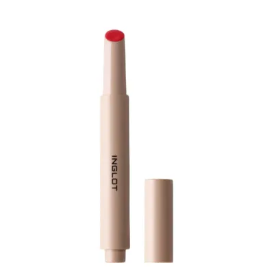 Бальзам для губ Inglot Lip Volume Tinted Lip Balm оттеночный с блеском Strawberry Shine 124, 2 г