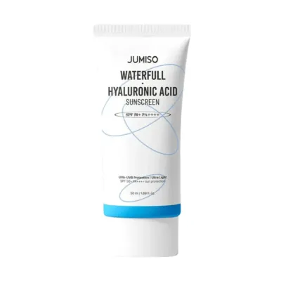 Солнцезащитный крем для лица Jumiso Waterfull Hyaluronic SPF 50+ PA++++ увлажняющий, под макияж, 50 мл