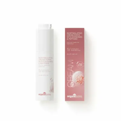 Крем для лица Organic Series Biostimulating Cream Forte с экзосомами и пептидами Matrixyl 3000, для зрелой кожи, 50 мл