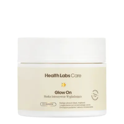 Маска для волос Health Labs Care Glow On разглаживающая, для непослушных и пушащихся волос, 200 мл