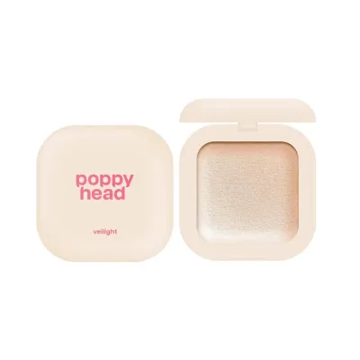 Пудра для лица Poppy Head Veilight Illuminating Powder запечённая сияющая, оттенок 01 Radiant Halo, 12 г