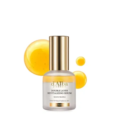 Сыворотка для лица d'Alba White Truffle Double Layer Revitalizing двухфазная с белым трюфелем, 30 мл