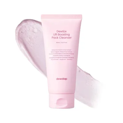 Гель для умывания Dewdap Dewtox Lift Boosting Pack Cleanser освежающий с антиоксидантами, 150 мл